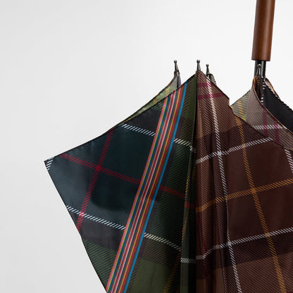 Paul Smith loves Barbour - Mixed Tartan Umbrella - Nigel Clare