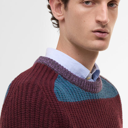 Paul Smith loves Barbour - Multi Stripe Crew Neck Sweater - Nigel Clare