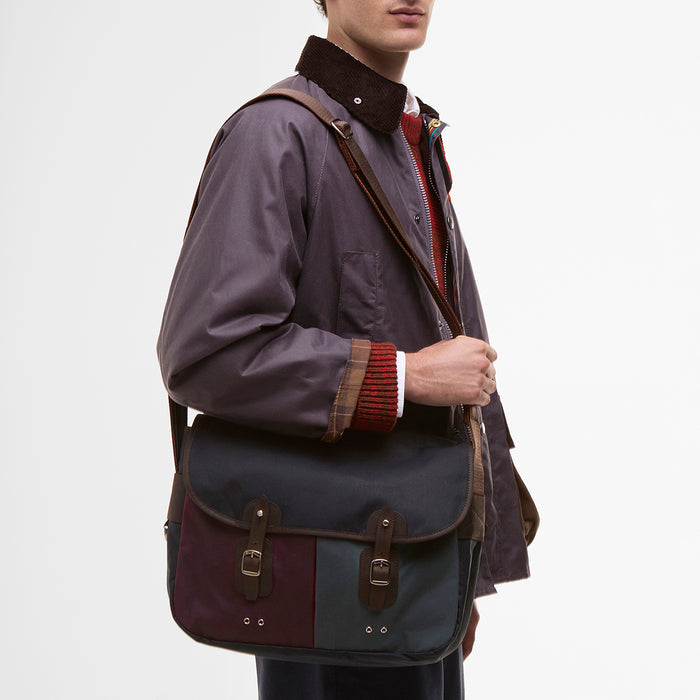 Paul Smith loves Barbour - Night Sky Wax Tarras Bag - Nigel Clare