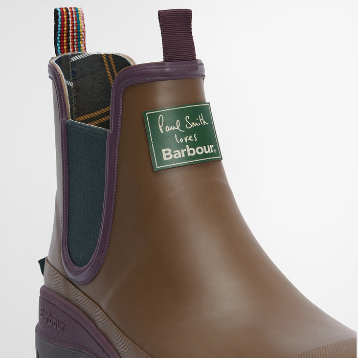Paul Smith loves Barbour - Tan Ankle Wellingtons - Nigel Clare