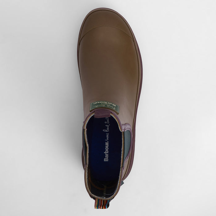 Paul Smith loves Barbour - Tan Ankle Wellingtons - Nigel Clare