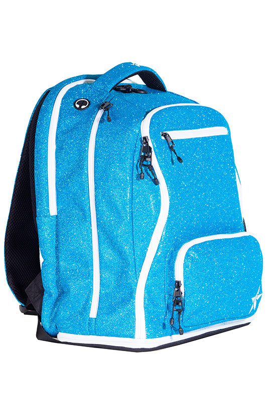 Peacock Rebel Dream Bag with White Zipper