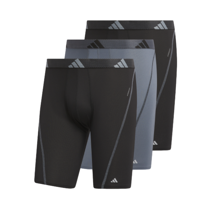 Adidas Performance Mesh Long Boxer Brief (3 pk)