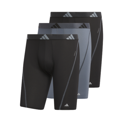 Adidas Performance Mesh Long Boxer Brief (3 pk)