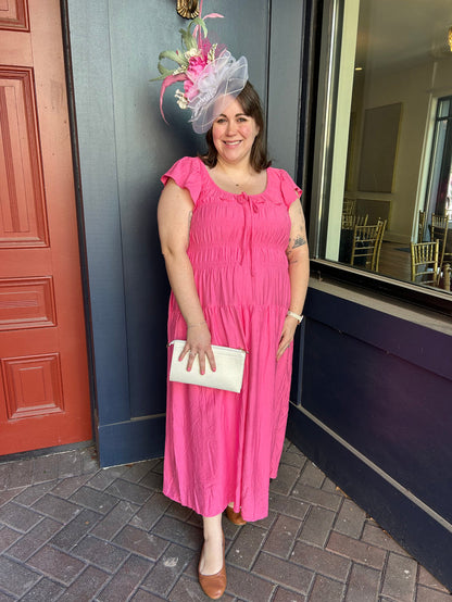Pink Maxi Plus Size