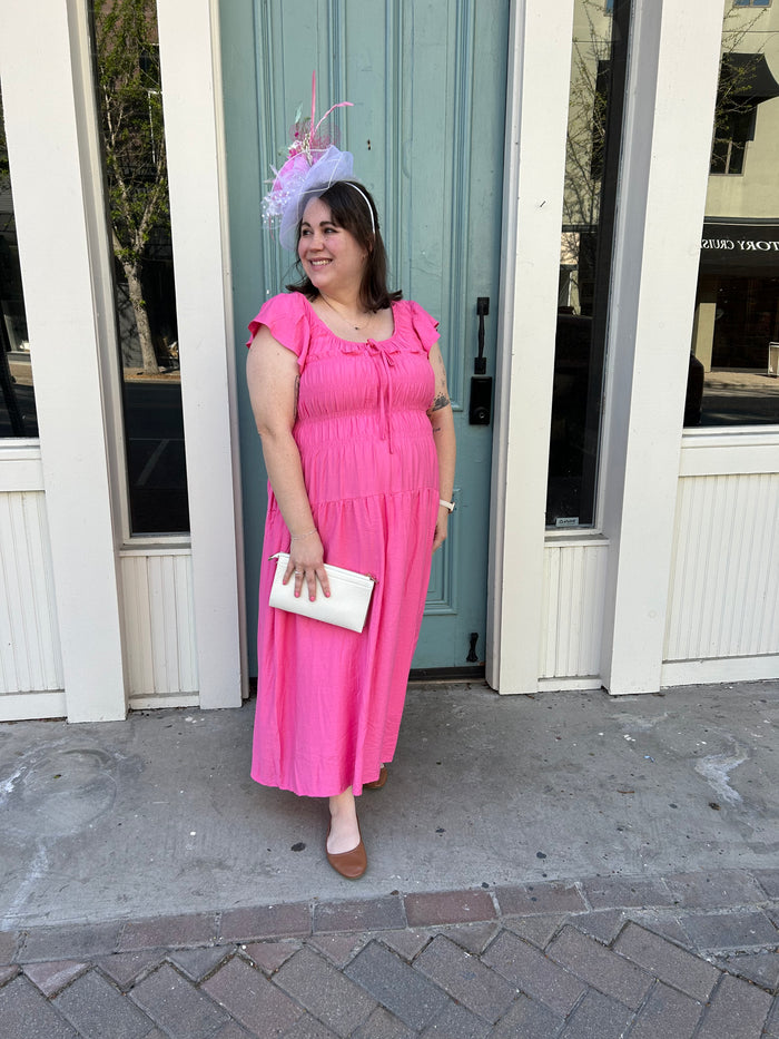 Pink Maxi Plus Size