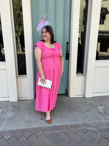 Pink Maxi Plus Size