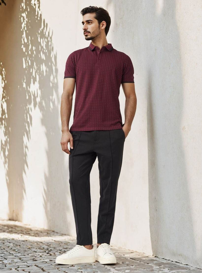 Printed Polo T-shirt - Dubai Offers Today