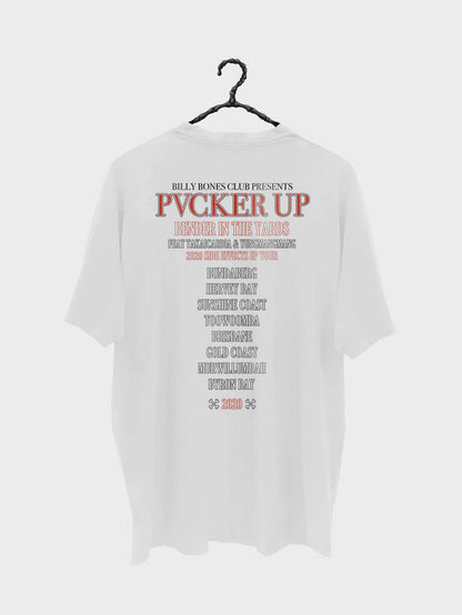 Pvcker Up Collab Tee - White