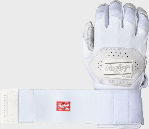 Rawlings Workhorse Compression Strap Batting Gloves