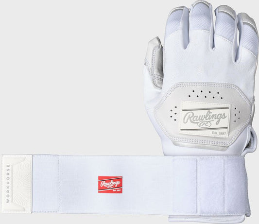 Rawlings Workhorse Compression Strap Batting Gloves