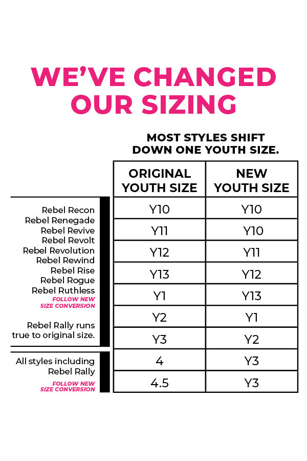 Rebel Revolution Ice Cheer Shoe - Blackout