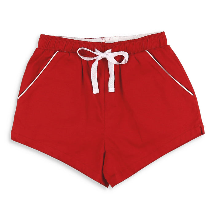Red Twill Shrimp Shorts - red shrimp shorts boys bottoms matching shrimp and grits kids clothing