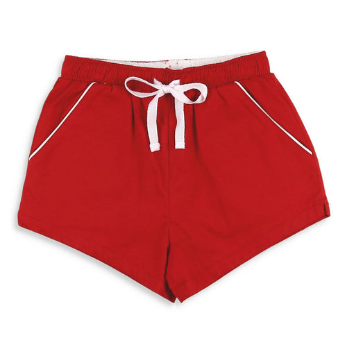 Red Twill Shrimp Shorts - red shrimp shorts boys bottoms matching shrimp and grits kids clothing