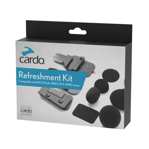 REFRESHMENT KIT FOR PACKTALK/ FREECOM X/SPIRIT SERIES: Revamp your unit with the Refreshment Kit, which includes:


PADS &amp
