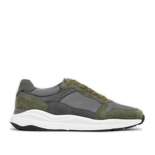 Remus - Albi Suede Trainers in Green - Nigel Clare