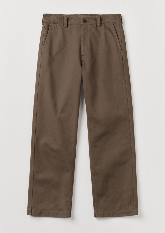 Rory Straight Leg Trousers | Mushroom