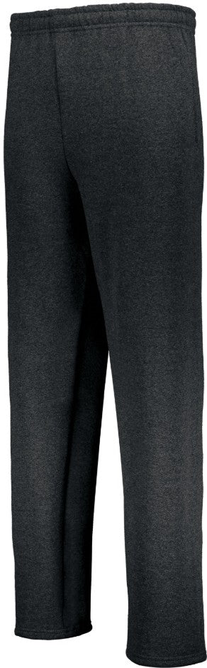 Russell Dri-Power Open Bottom Pocket Sweatpant - Black