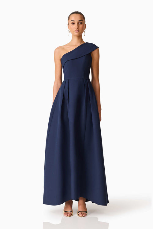 Saphine One-Shoulder Gown - Dress - Elliatt