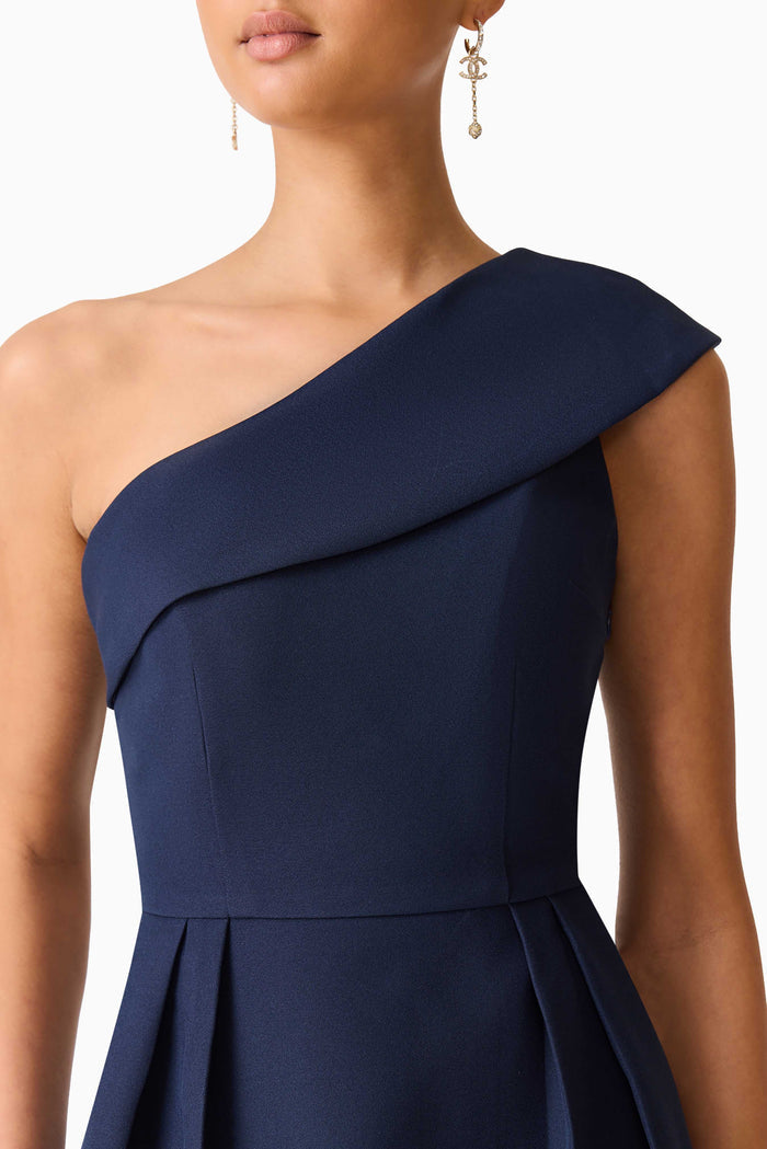 Saphine One-Shoulder Gown - Dress - Elliatt