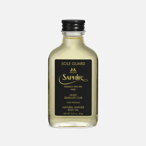 Saphir Sole Guard bottle on a white background