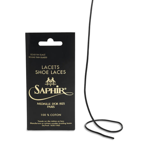 Saphir Medaille D'Or Thin Braided Laces