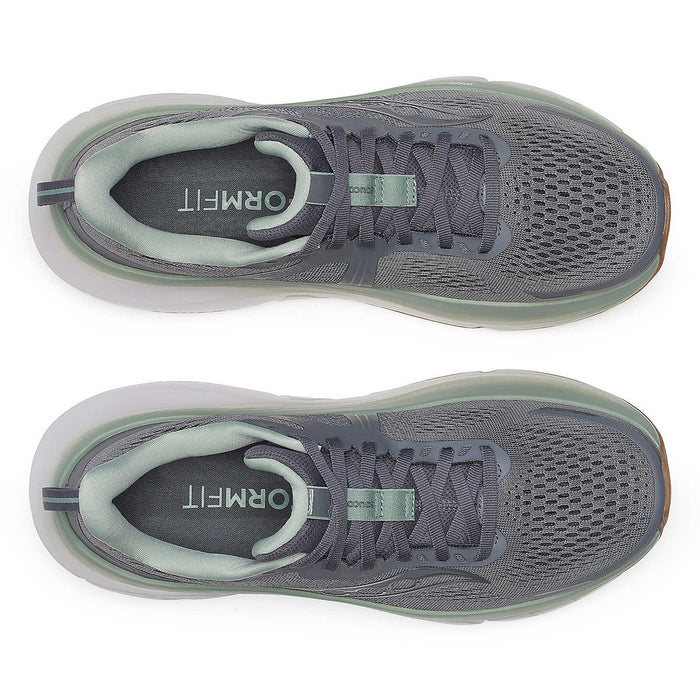 Saucony - Guide 18 Trainers in Carbon/Iceberg - Nigel Clare