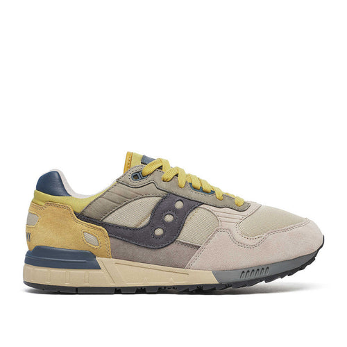 Saucony - Shadow 5000 Crafted Trainers Beige/Olive - Nigel Clare