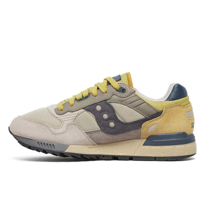 Saucony - Shadow 5000 Crafted Trainers Beige/Olive - Nigel Clare