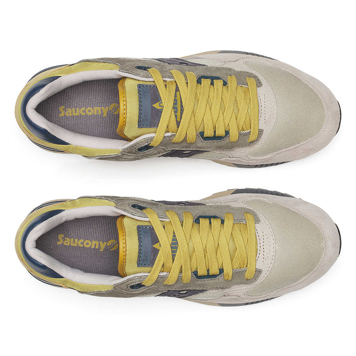 Saucony - Shadow 5000 Crafted Trainers Beige/Olive - Nigel Clare