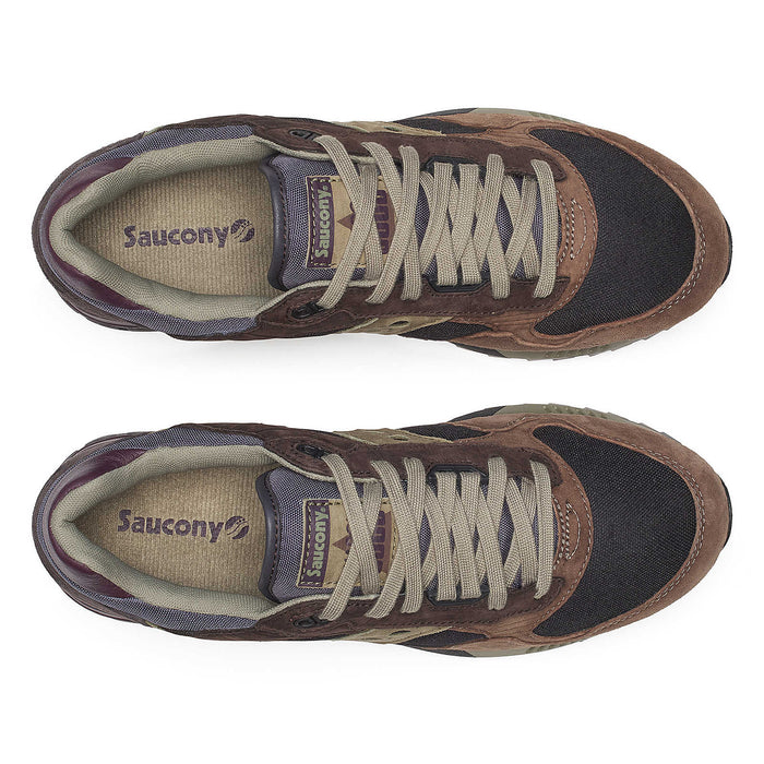 Saucony - Shadow 5000 Crafted Trainers Dark Grey/Plum - Nigel Clare