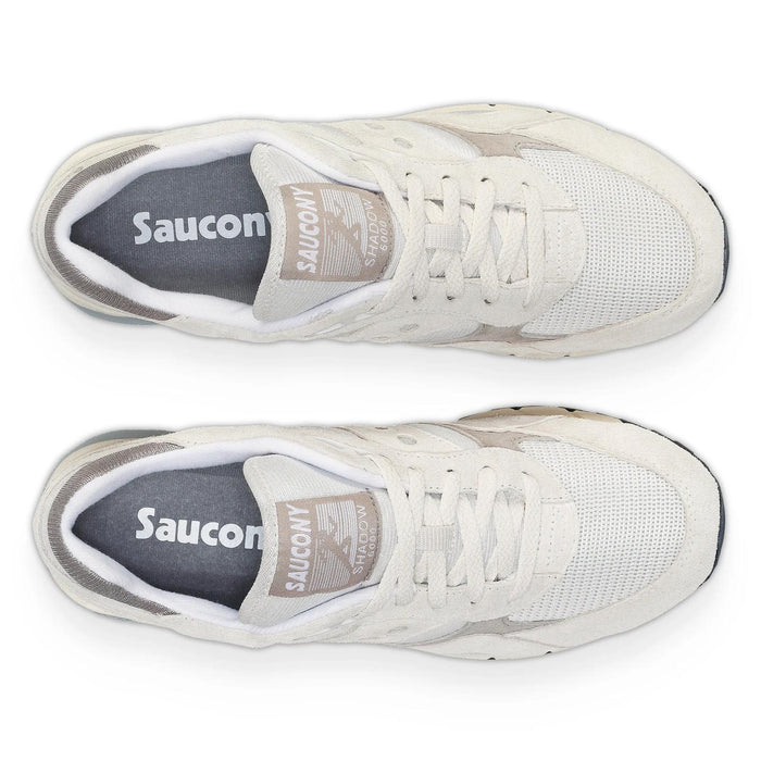 Saucony - Shadow 6000 in White/Grey - Nigel Clare