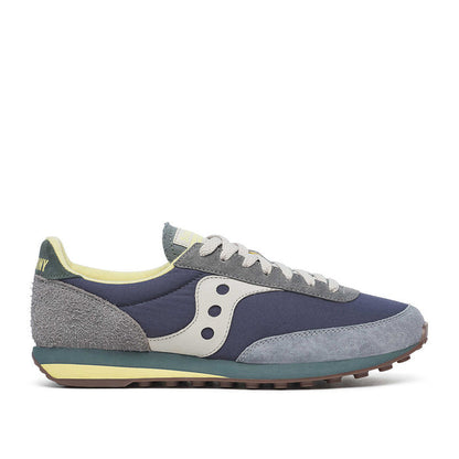 Saucony - Trainer 80 Lux Trainers in Navy/Grey - Nigel Clare