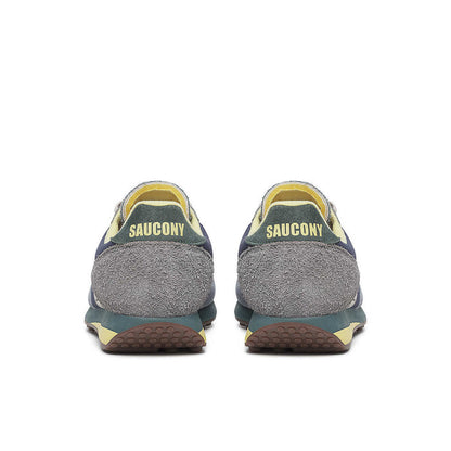 Saucony - Trainer 80 Lux Trainers in Navy/Grey - Nigel Clare