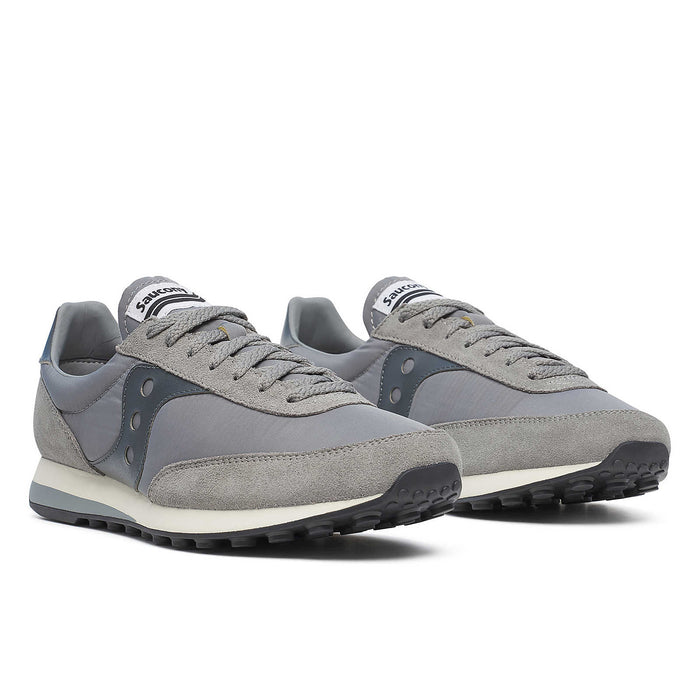 Saucony - Trainer 80 Trainers in Grey/Grey - Nigel Clare