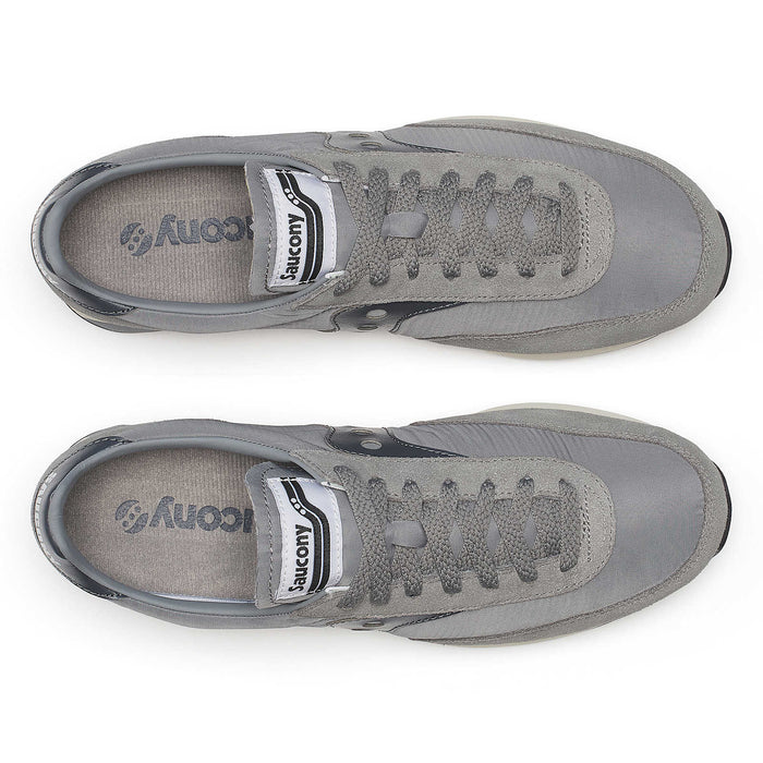 Saucony - Trainer 80 Trainers in Grey/Grey - Nigel Clare