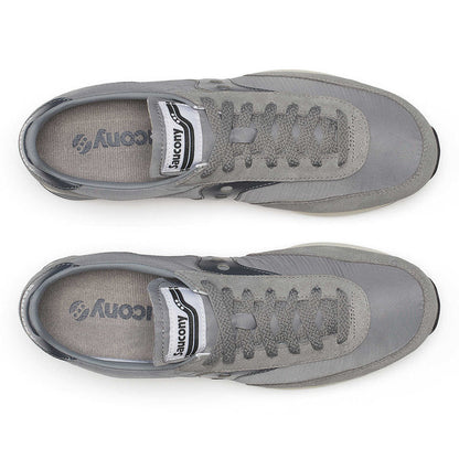 Saucony - Trainer 80 Trainers in Grey/Grey - Nigel Clare
