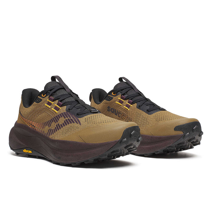 Saucony - Xodus Ultra 4 Trainers in Kodiak/Wine - Nigel Clare