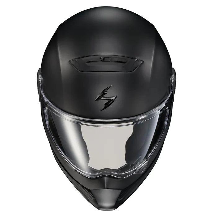 Scorpion Covert FX Helmet Solid: Extremely lightweight TCT-Ultra™ Composite shell provides superior strength and impact dispe