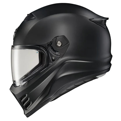 Scorpion Covert FX Helmet Solid: Extremely lightweight TCT-Ultra™ Composite shell provides superior strength and impact dispe