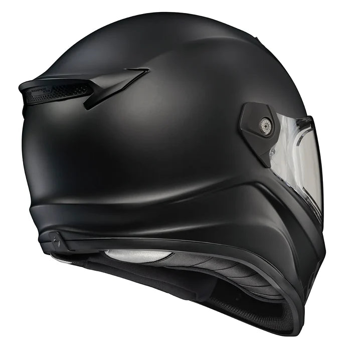 Scorpion Covert FX Helmet Solid: Extremely lightweight TCT-Ultra™ Composite shell provides superior strength and impact dispe