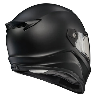 Scorpion Covert FX Helmet Solid: Extremely lightweight TCT-Ultra™ Composite shell provides superior strength and impact dispe