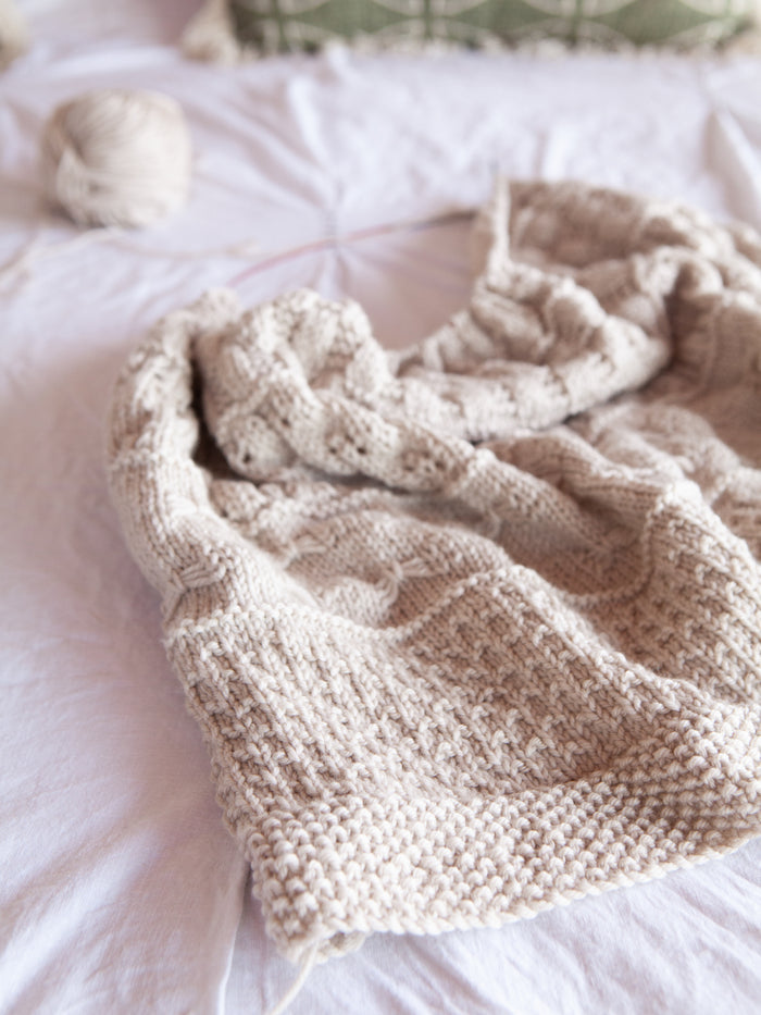 Seafoam Heirloom Blanket