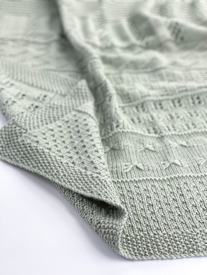 Seafoam Heirloom Blanket