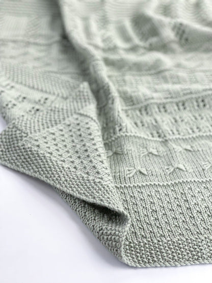 Seafoam Heirloom Blanket