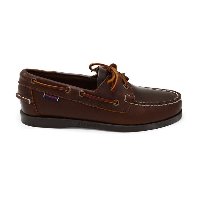 Sebago Dockside Oiled Waxy Deck Shoe - Brown Gum