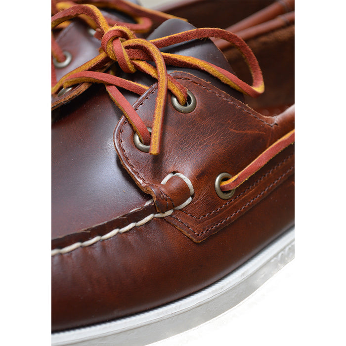 Sebago Dockside Oiled Waxy Deck Shoe - Brown