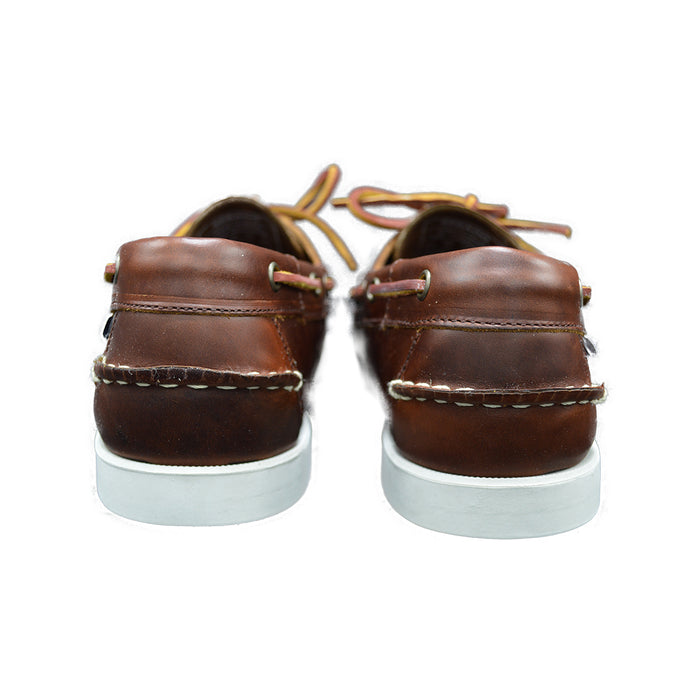 Sebago Dockside Oiled Waxy Deck Shoe - Brown