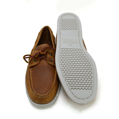 Sebago Dockside Oiled Waxy Deck Shoe - Crazy Horse