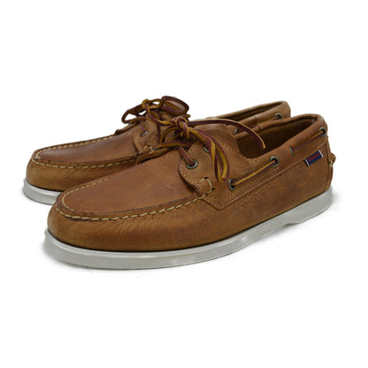 Sebago Dockside Oiled Waxy Deck Shoe - Crazy Horse